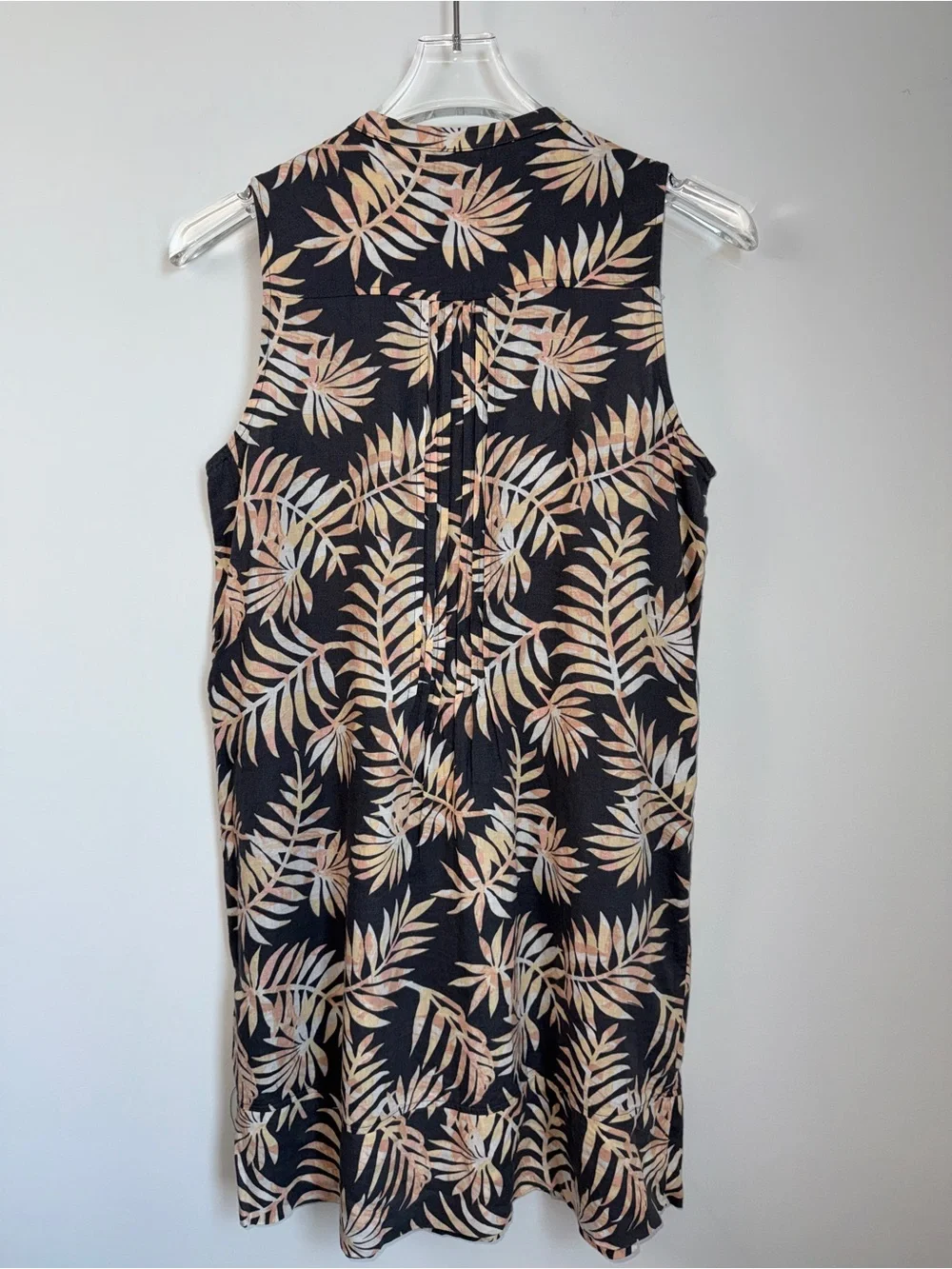 FAHERTY Isha linen blend DRESS XS